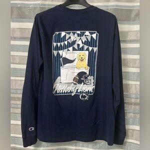 Champion Penn State Nittany Lions Blue Long Sleeve Shirt